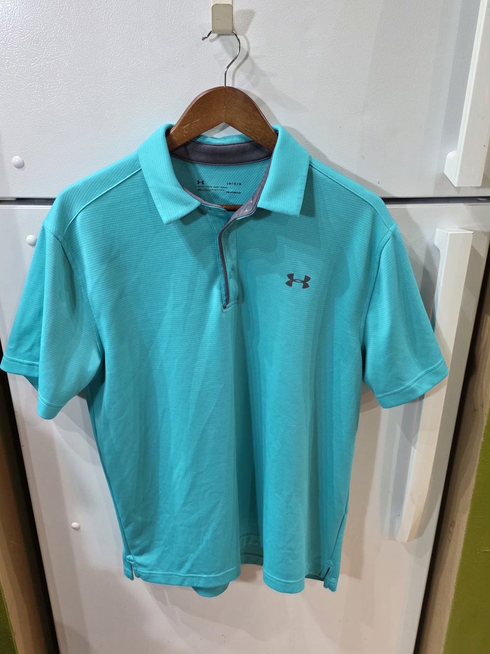 Under Armour Men's Teal Polo Shirt